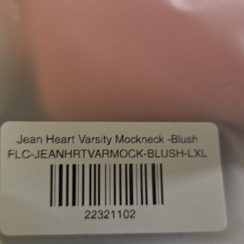 Parke Jean Heart Varsity Mockneck - Picture 7 of 8